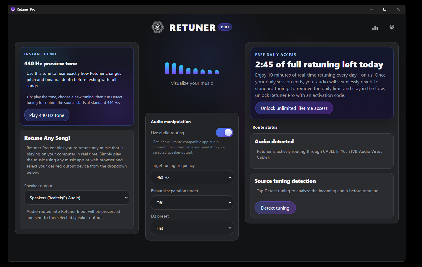 ๐ง RETUNER PRO IS HERE โ RETUNE YOUR MUSIC. RE-TUNE YOUR LIFE.
